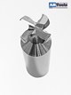 4 flute milling cutter with 30° helix