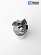 Special cutter for making a contour profile on aluminum