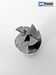 Special tool for making a contour profile on aluminum